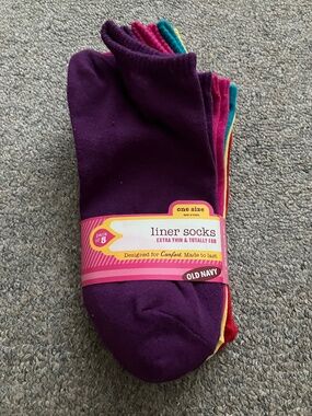 NWT Women’s Old Navy Liner Socks 5-Pack